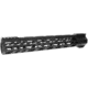 TacFire A.C.E Series KeyMod Free Float Handguard, 13in, Black, Small, HG21-13