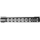 TacFire A.C.E Series KeyMod Free Float Handguard, 15in, Black, Small, HG21-15