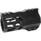 TacFire A.C.E Series KeyMod Free Float Handguard, 4in, Black, Small, HG21-4