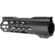 TacFire A.C.E Series KeyMod Free Float Handguard, 7in, Black, Small, HG21-7