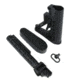 Tacfire AK 6 Position Stock Kit w/Buttpad, Black MAK007