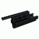 Tacfire Ak/Romanian &amp; Variants Tactical Quad Rail, Black HGAK-1