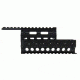 Tacfire Ak/Romanian &amp; Variants Tactical Quad Rail, Black HGAK-1