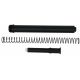Tacfire AR-10 A2 Style Buffer Tube, w/Spring and Buffer, Black MAR111