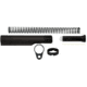 TacFire AR-15 Mil-Spec Buffer Tube Kit w/ QD End Plate, Black, Small, MAR047-D