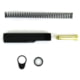 TacFire AR-15 Mil-Spec Buffer Tube Kit w/Vertical Sling Adapter/Ambidextrous, Black, Small, MAR047-C