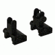 TacFire Offset Deployable Iron Sight, Dual Aperture/Spring-Loaded, Black, IS002