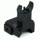 Tacfire AR Front Same Plane/Low Profile Flip-Up Iron Sight, Black IS004