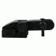 Tacfire AR Rear Flip-Up Iron Sight w/Dual Aperture/Spring-Loaded, Black IS007