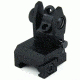 Tacfire AR Rear Same Plane/Low Profile Flip-Up Iron Sight, Black IS005
