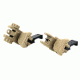 TacFire 45 Degree Offset Deployable Front and Rear Sight, Tan, IS008F-45