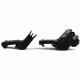 TacFire 45 Degree Offset Fixed Front and Rear Sight, Black, IS009