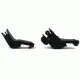 TacFire 45 Degree Offset Fixed Front and Rear Sight, Black, IS009