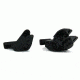 TacFire 45 Degree Offset Fixed Front and Rear Sight, Black, IS009
