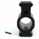 Tacfire AR15/.750 High Profile Gas Block/Mil-Spec/Alum. w/Pin &amp; Top/Bottom Rail, Black MAR003