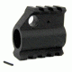 Tacfire AR15/.750 High Profile Gas Block/Mil-Spec/Alum. w/Pin &amp; Top/Bottom Rail, Black MAR003