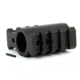Tacfire AR15/.750 High Profile Gas Block/Mil-Spec/Alum. w/Pin &amp; Top/Bottom Rail, Black MAR003