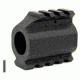 Tacfire AR15/.750 Low Profile Gas Block/Mil-Spec/Alum. w/Pin &amp; Top/Bottom Rail, Black MAR002