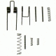 Tacfire AR15 9-Piece Lower Spring Kit, Silver MAR022