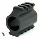 Tacfire AR15/.936 Low Profile Gas Block/Mil-Spec/Alum. w/Pin &amp; Top/Bottom Rail, Black MAR002-BB