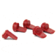 Tacfire AR15 Accu Wedge, 5 Pcs, Red MAR058
