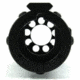 Tacfire AR15 Carbon Fiber Free Float Hand Guard/Detachable Rails/Mid Length/10in, Black HG06-10