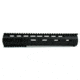 Tacfire AR15 Carbon Fiber Free Float Hand Guard/Detachable Rails/Rifle Length 12in, Black HG06-12