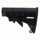 Tacfire AR15 Commercial M4 Style 6 Position Stock, Black MAR083