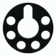 Tacfire AR15 Free Float Hand Guard End Cap/.750 Diameter, Black MAR068