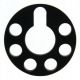 Tacfire AR15 Free Float Hand Guard End Cap/.750 Diameter, Black MAR068