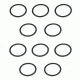 Tacfire AR15 Free Float Hand Guard Washer/Shim, 10 Pcs, Black MAR063