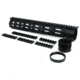 Tacfire AR15 Free Float Quad Rail/Detachable Rails/12in Rifle Length, Black HG03-12