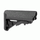 Tacfire AR15 Mil-Spec Premium Style 6-Position Stock W/QD Sling Swivel/Butt Pad, Black, MAR082-S