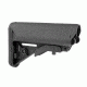Tacfire AR15 Mil-Spec Premium Style 6-Position Stock W/QD Sling Swivel/Butt Pad, Black, MAR082-S