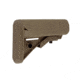 Tacfire AR15 Mil-Spec Premium Style 6-Position Stock W/QD Sling Swivel/Butt Pad, Tan, MAR082S-T