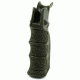Tacfire AR15 Pistol Grip/Od Green, Slide Off Bottom, Black PGAR-OD