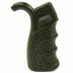 Tacfire AR15 Pistol Grip/Od Green, Slide Off Bottom, Black PGAR-OD