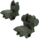 TacFire Same Plane Top Mounted Deployable Front and Rear Sight, Green, IS008OD