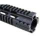 Tacfire AR15 Slim Clamp-On Free Float Quad Rail 10in/Mid Length, Black HG04-10, EDEMO1