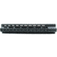 Tacfire AR15 Slim Clamp-On Free Float Quad Rail 15in/Extra Length, Black HG04-15