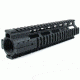 Tacfire AR15 Slim Clamp-On Free Float Quad Rail 7in/Carbine Length, Black HG04-7, EDEMO2
