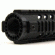 Tacfire AR15 Slim Keymod Free Float Clamp-On Style Hand Guard w/Detachable Rails/10in, Black HG02-10