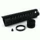 Tacfire AR15 Slim Keymod Free Float Clamp-On Style Hand Guard w/Detachable Rails/10in, Black HG02-10