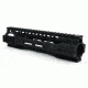 Tacfire AR15 Ultra-Slim Clamp-On Free Float Quad Rail 10in/Mid Length, Version 2, Black HG07-10, EDEMO1