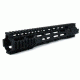 Tacfire AR15 Ultra-Slim Clamp-On Free Float Quad Rail 12in/Rifle Length, Version 2, Black HG07-12, EDEMO1