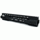 Tacfire AR15 Ultra-Slim Clamp-On Free Float Quad Rail 12in/Rifle Length, Version 2, Black HG07-12, EDEMO1