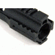 Tacfire AR15 Ultra-Slim Clamp-On Free Float Quad Rail 15in/Extra Length, Version 2, Black HG07-15