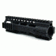 Tacfire AR15 Ultra-Slim Clamp-On Free Float Quad Rail 7in/Carbine Length, Version 2, Black HG07-7