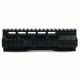 Tacfire AR15 Ultra-Slim Clamp-On Free Float Quad Rail 7in/Carbine Length, Version 2, Black HG07-7