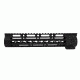 Tacfire AR15 Ultra Slim Clamp-on KeyMod Free Float Hand Guard w/Detachable Rails/GEN 2, Black, 10in, HG10-10
